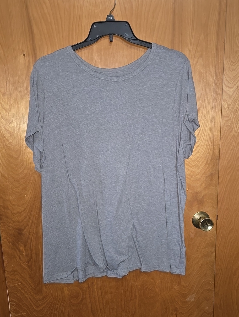 torrid Heather Gray Short Sleeve Crew Tee